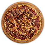All Meaty Bbq Pizza  10" 