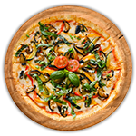 Vegetarian Hot Inferno Pizza  10" 