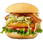 Grilled Fresh Chicken Burger 